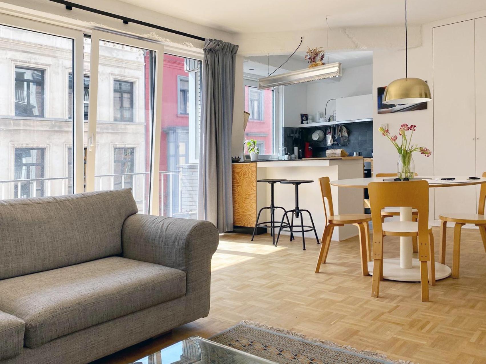 Trendy & Sunny Apartment In Gante Exterior foto