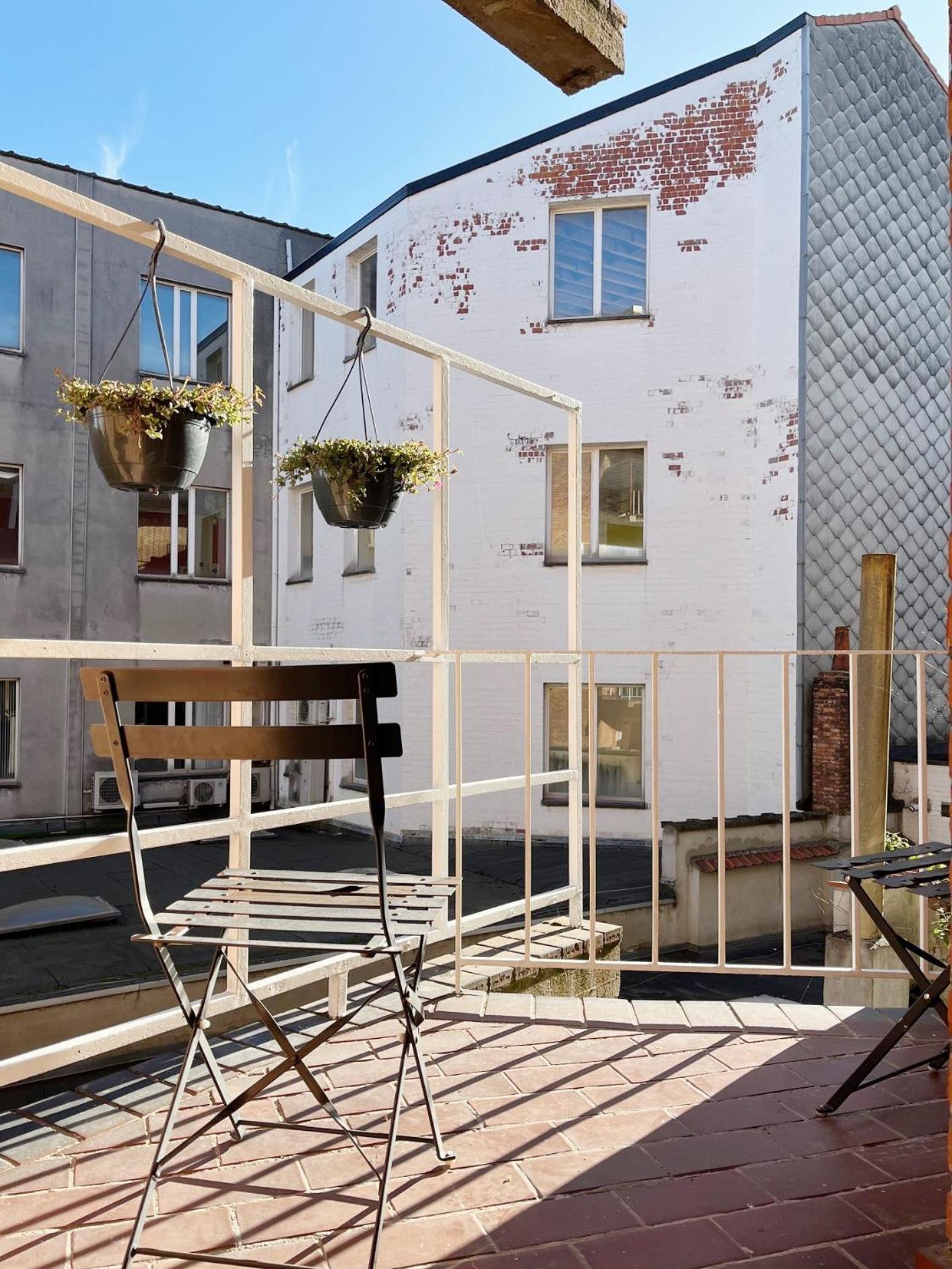 Trendy & Sunny Apartment In Gante Exterior foto
